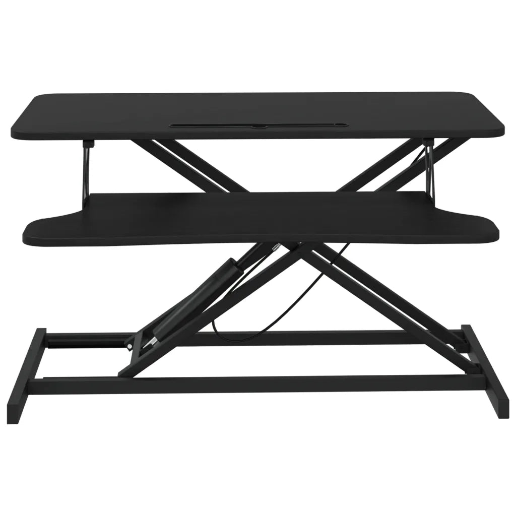 Banco da Lavoro Regolabile 90x40x(13-50) cm in Acciaio e Legno 336400