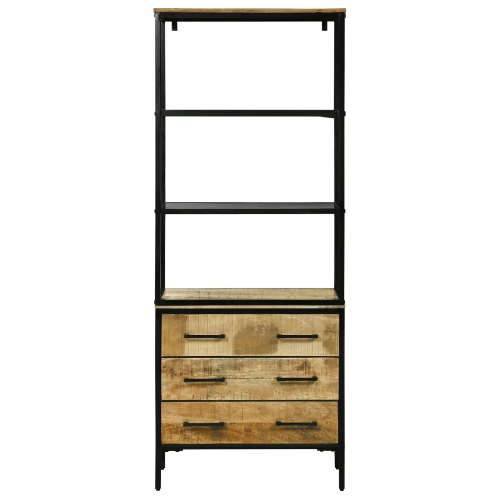 Credenza Marrone 70 x 35 x 180 cm Legno di mango massello 3310126