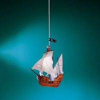 Sospensione Moderna Veliero Polilux ® Grafica Veliero Pirati 1 Luce E27