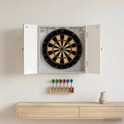 Armadio per Dartboard BREDA Grigio Cemento Legno ingegnerizzato 897548