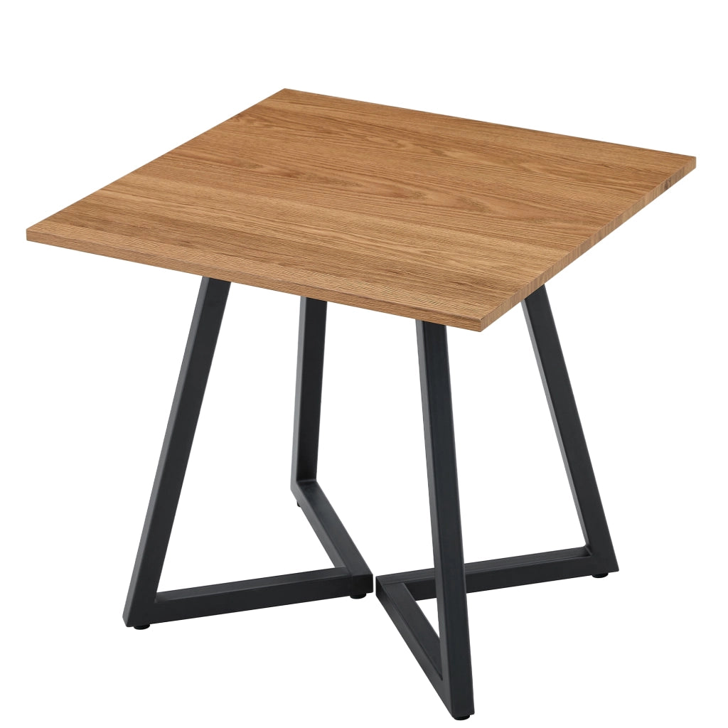 Tavolo da Pranzo Quadrato per 4 Persone ¨C Xylo ¨C 80x80 cm, Metallo, Moderno