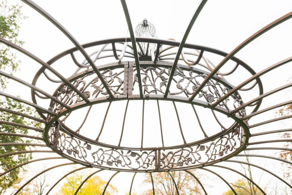 Luxus Pavillon Romantik V2 rotondo 350 cm