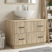 Armadio per Lavabo da Bagno HOORN Rovere Sonoma 82 x 41 x 56 cm 897237