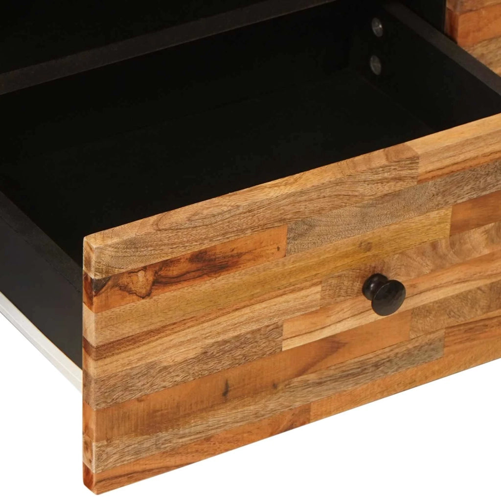 Mobile TV-Credenza per TV Marrone 105 x 33 x 46 cm Legno di mango massello 488070