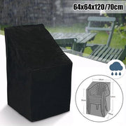 Hoes per Sedia - Impermeabile - Sedia - Protezione - 70 x 64 x 120/64cm - Premium - Impermeabile - Hoes per Giardino - Impermeabile - Nero