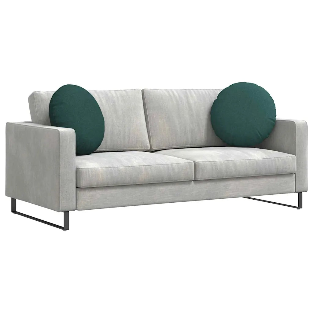 Cuscini per Seduta 2 pz | Cuscini per sedie Verde Scuro ?50 x 19 cm Tessuto