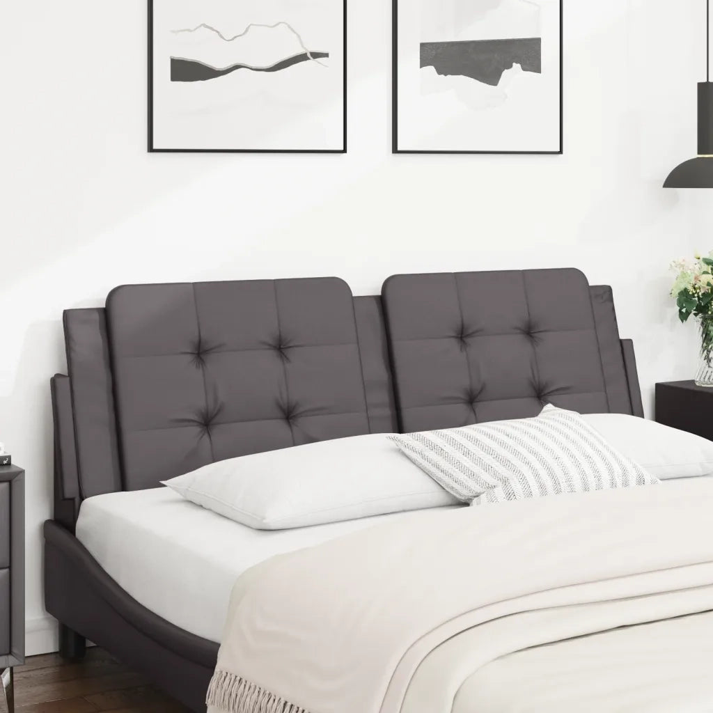Cuscino Testiera Zadar Grigio 160 cm in Similpelle CFW6188074