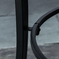 Braciere da Giardino 68x68x45 cm in Metallo e Ceramica