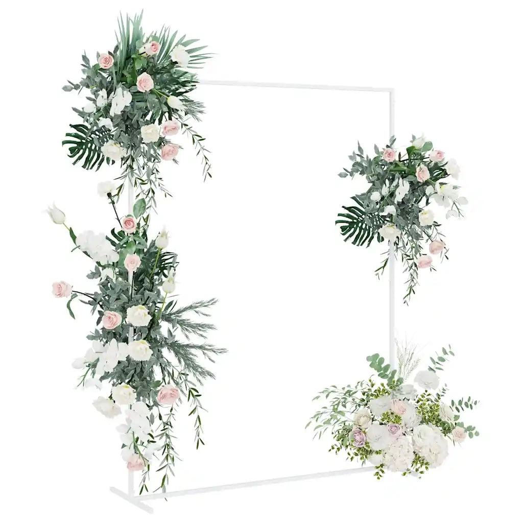 Arco Nuziale Bianco 150 x 49,5 x 200 cm Acciaio 42023039