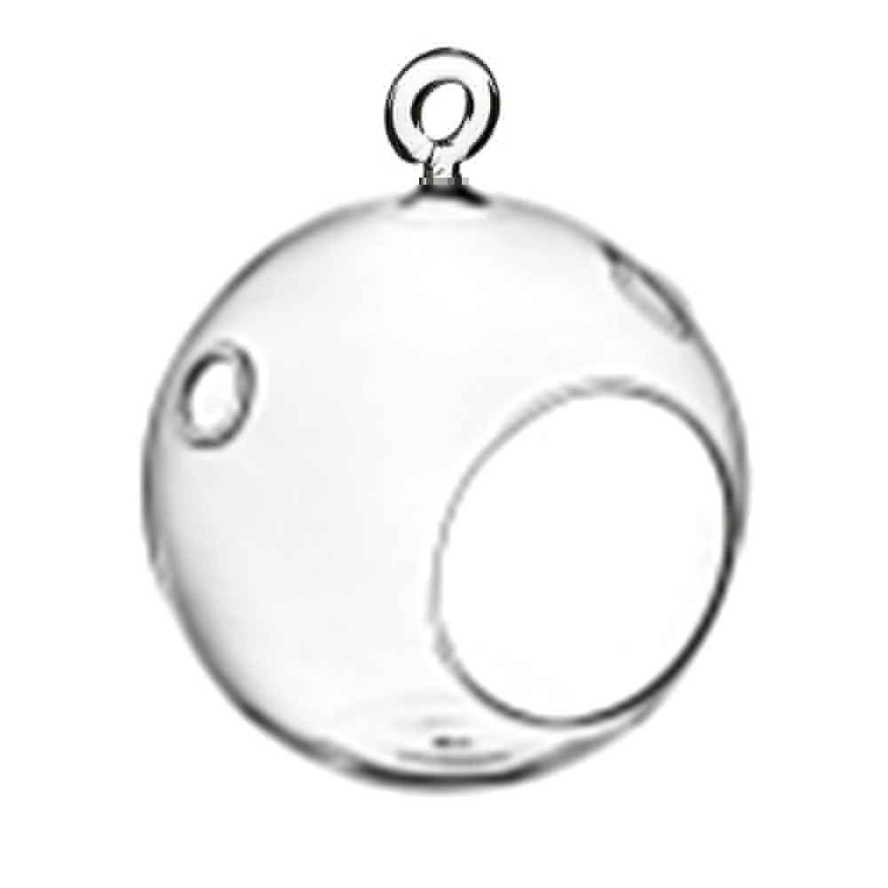 Terrario Bottle Garden Sfera forata da appendere per Terrario in vetro cm18x18h