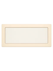 Griglia di ventilazione per camino Crema- Classic 17x37
