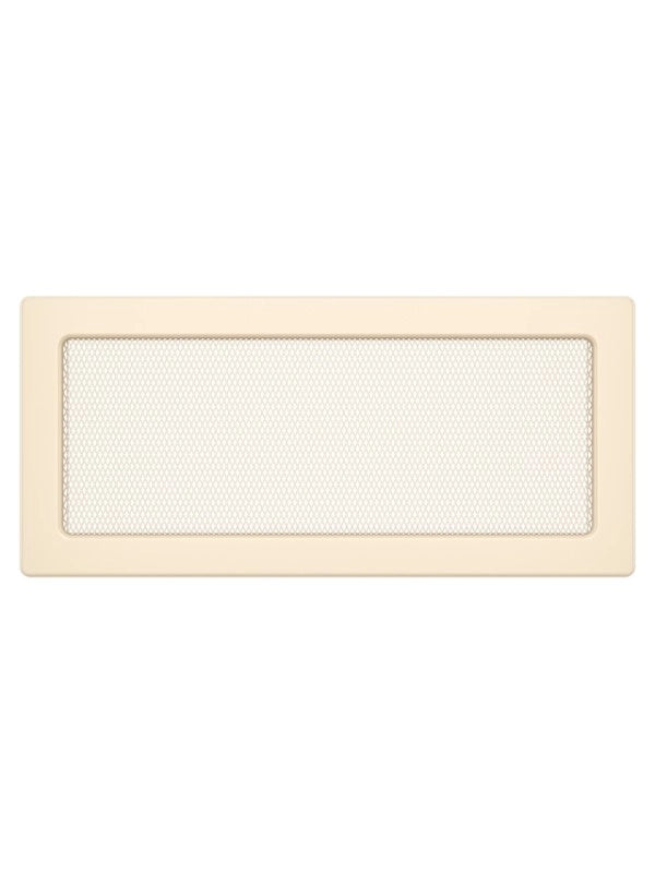 Griglia di ventilazione per camino Crema- Classic 17x37