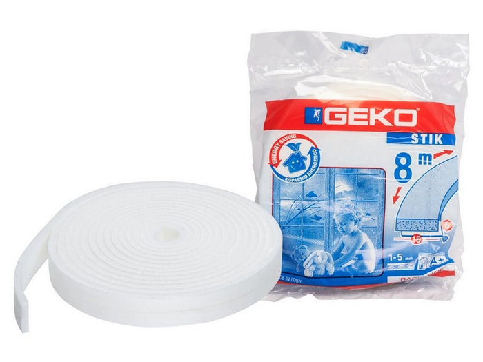 parafreddo in spugna geko bianco mm. 20 x mt. 4 cod:ferx.vit49671