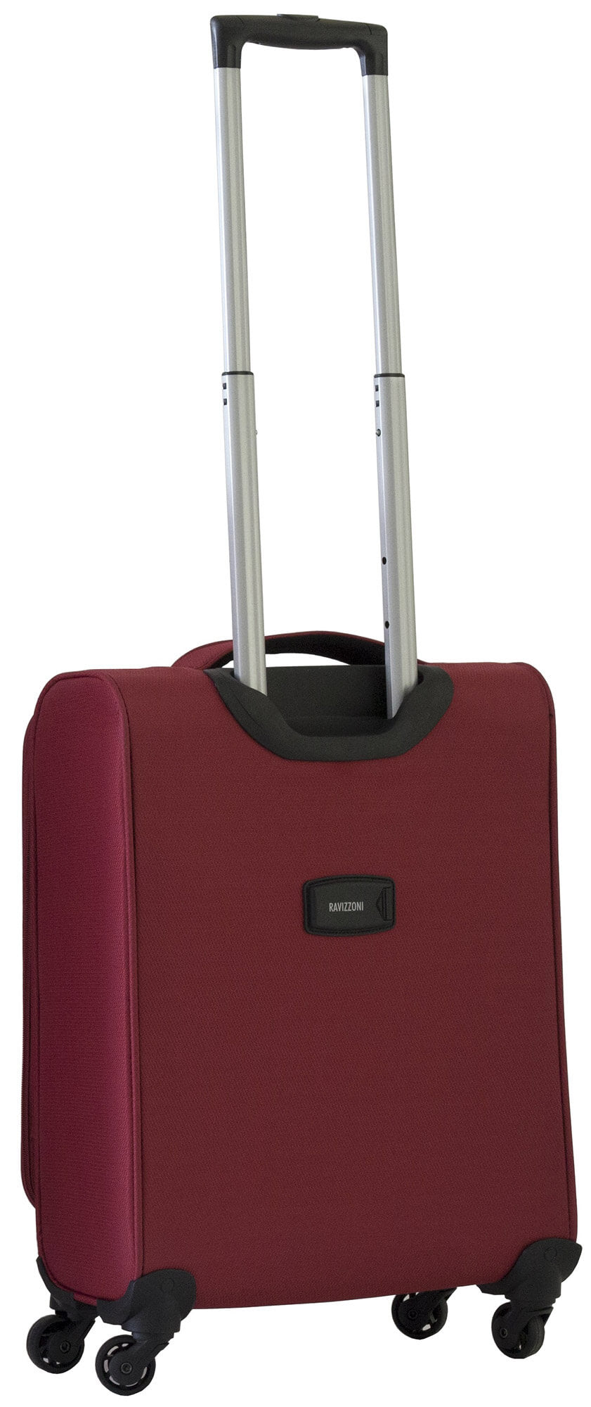 Trolley Valigia Bagaglio a Mano Morbida in Poliestere 4 Ruote TSA Ravizzoni Gin Tonic Rossa