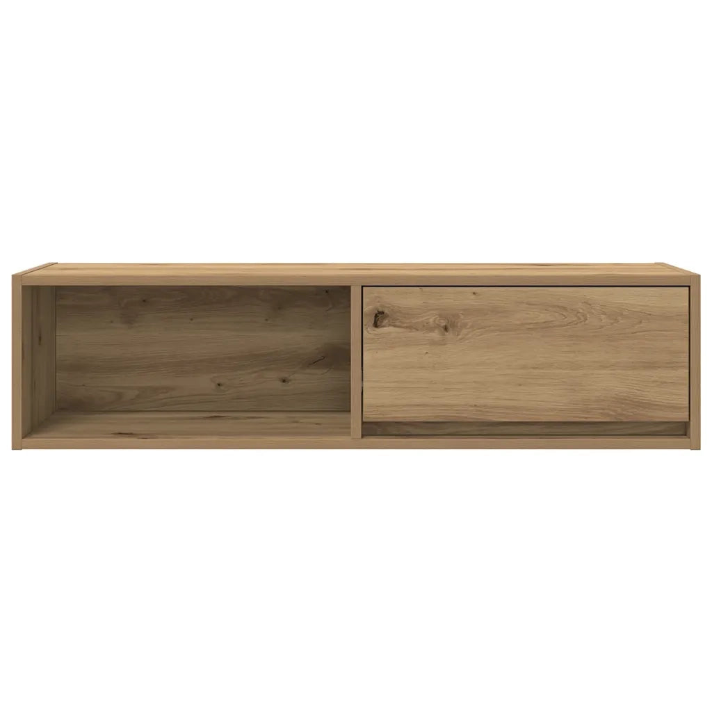 Mobili Porta TV 2pz Rovere Artigianale 100x31x25,5cm Truciolato