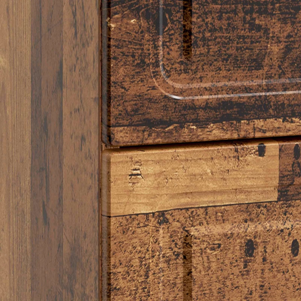 Armadio da Notte con cassetto Legno antico 62 x 34,5 x 44,5 cm 895703