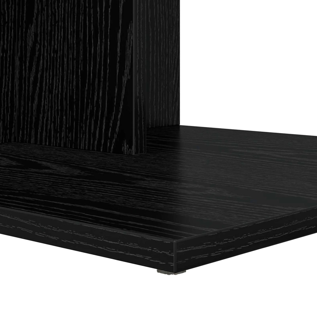 Tavolo laterale Rovere Nero 45 x 40 x 62,5 cm 8000357