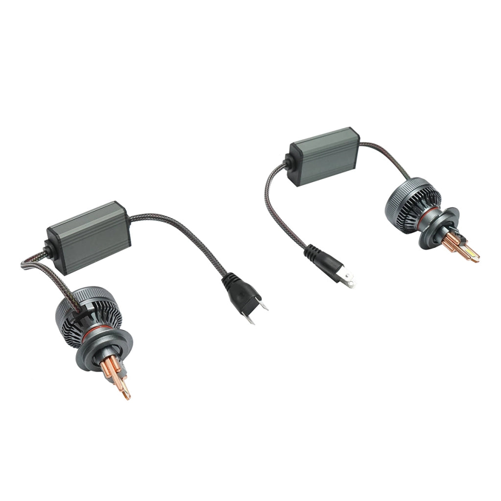 Set di 2 lampadine LED per auto H7, 60W, 12-36V, luce bianca fredda