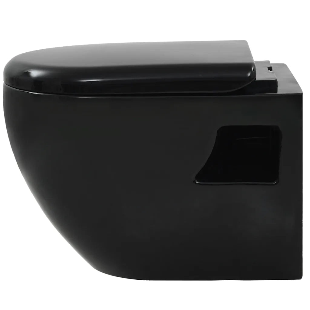 WC Sospeso in Ceramica Nera CFW6908201