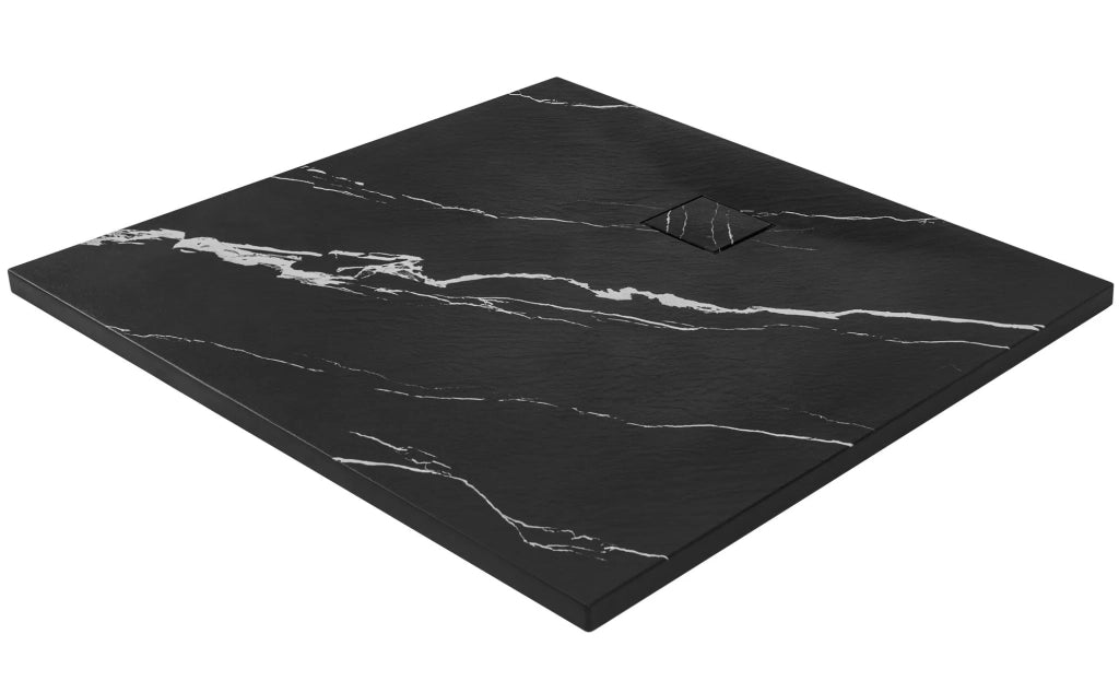 Piatto Doccia Magnum Carrara Black 90x90