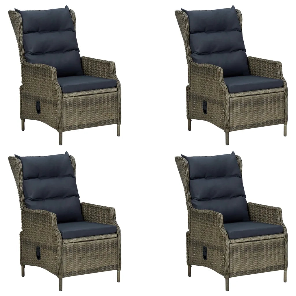Set Mobili da Pranzo per Giardino 5 pz Marrone 3067749