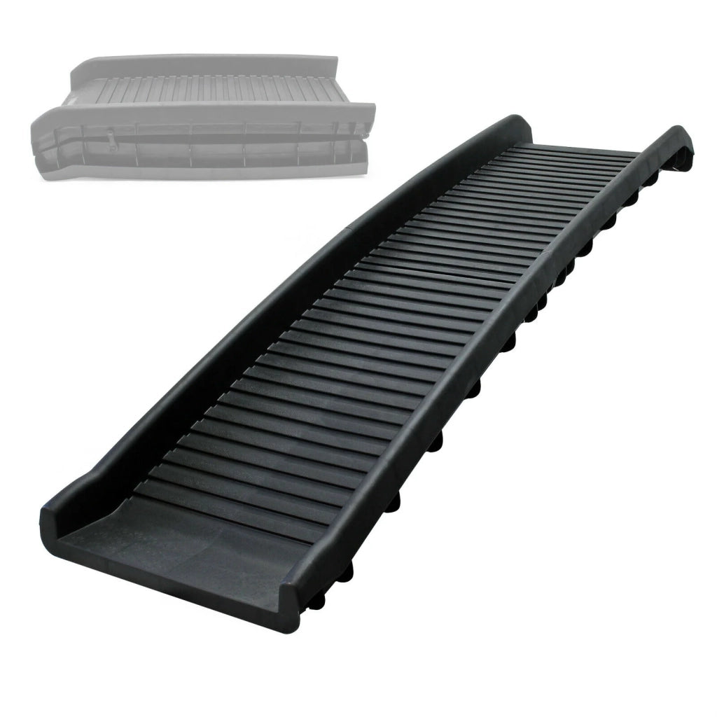 Rampa pieghevole per cani rampa di accesso antiscivolo 156 cm per animali domestici auto veicolo 16_0002733