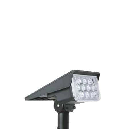 FARETTO SOLARE A LED IDEAL STAR 4W - Colore nero - IDEAL STAR