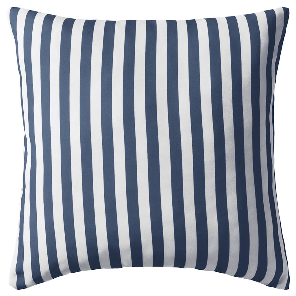 Cuscini da Esterno 4 pz Stampa a Righe 45x45 cm Blu CFW3229019