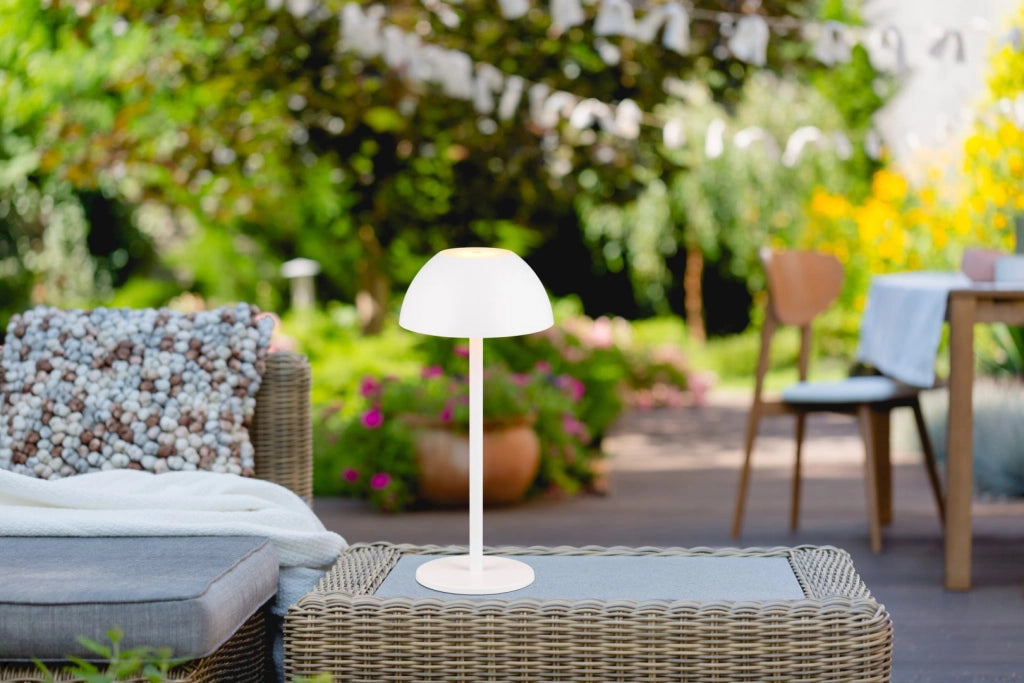 Lampada da tavolo cordless LED 2W IP54 bianca Ricardo