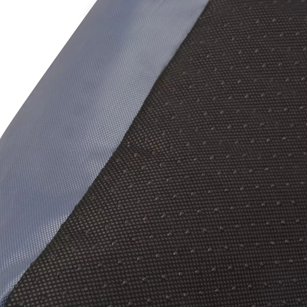 Cuccia per cani con cuscino imbottito 110 cm grigio 02_0001575
