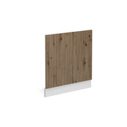 Pannello frontale R-Line Rovere artigianale/Bianco 60 cm senza piano di lavoro Vicco