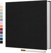 Album fotografico in lino - stile retro - 1 pezzo - 33x32 cm
