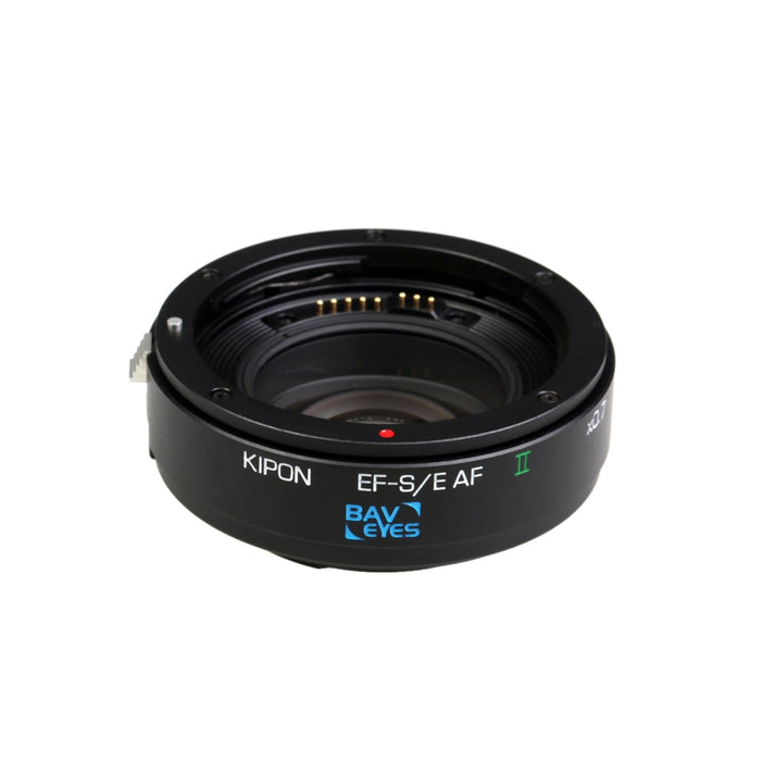 Adattatore AF Baveyes compatibile con Canon EF-MFT x0,7 senza supporto