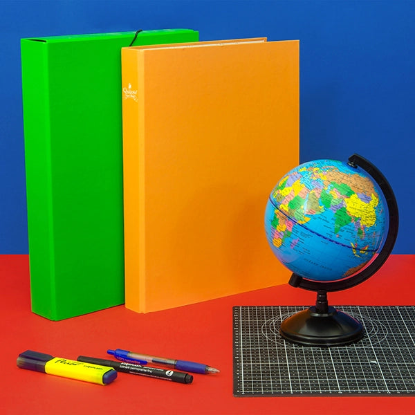 Globo Terrestre Girevole ¨C Xylo ¨C Educativo Desktop Mappa Mondo per Bambini Studio Geografia