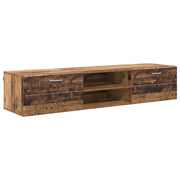 Armadio in Legno con cassetto Legno vecchio 150 x 39 x 30 cm CFW7193608
