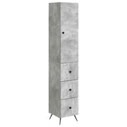 Set di armadi 2 pcs Grigio Cemento 34,5 x 34,5 x 90 cm 3416892