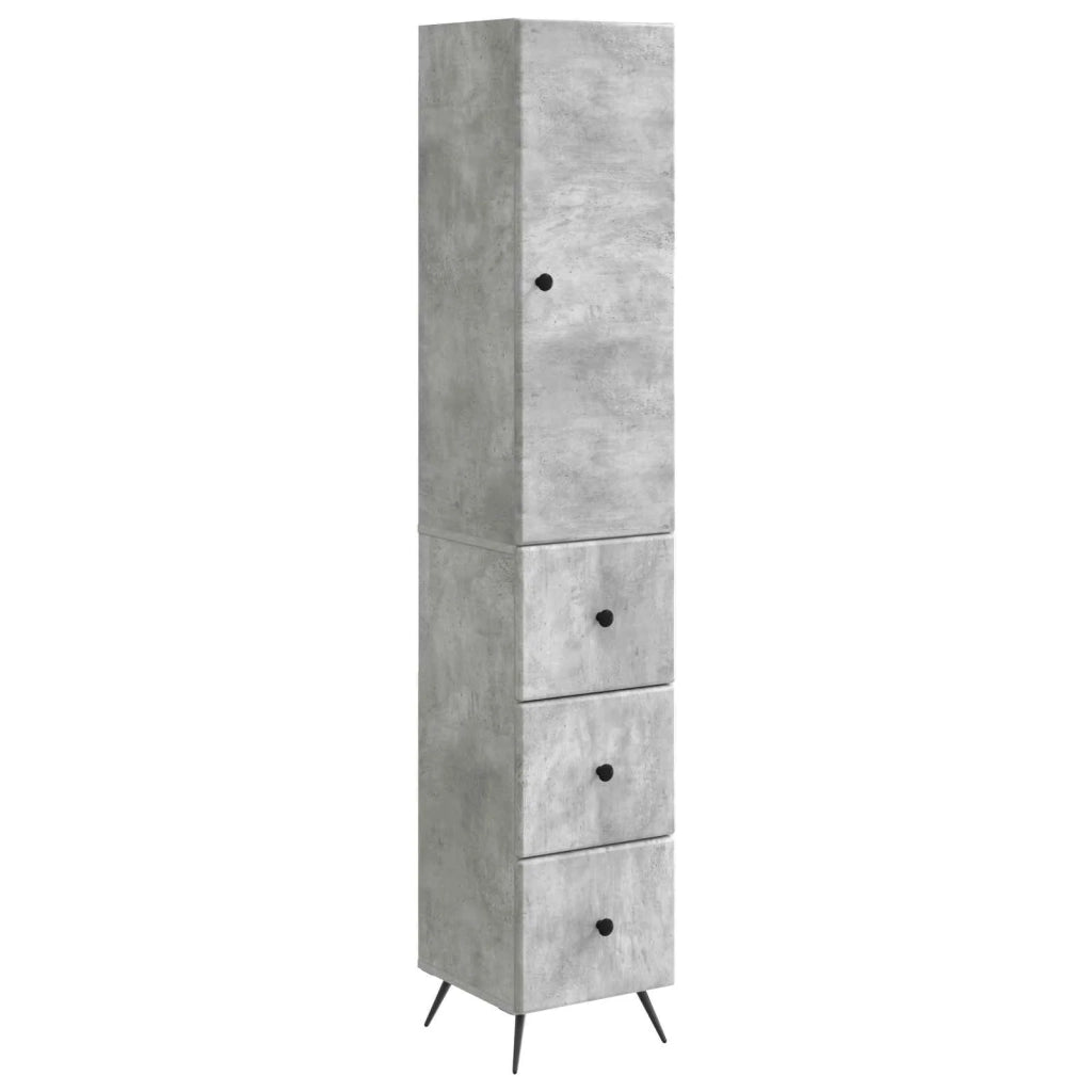 Set di armadi 2 pcs Grigio Cemento 34,5 x 34,5 x 90 cm 3416892