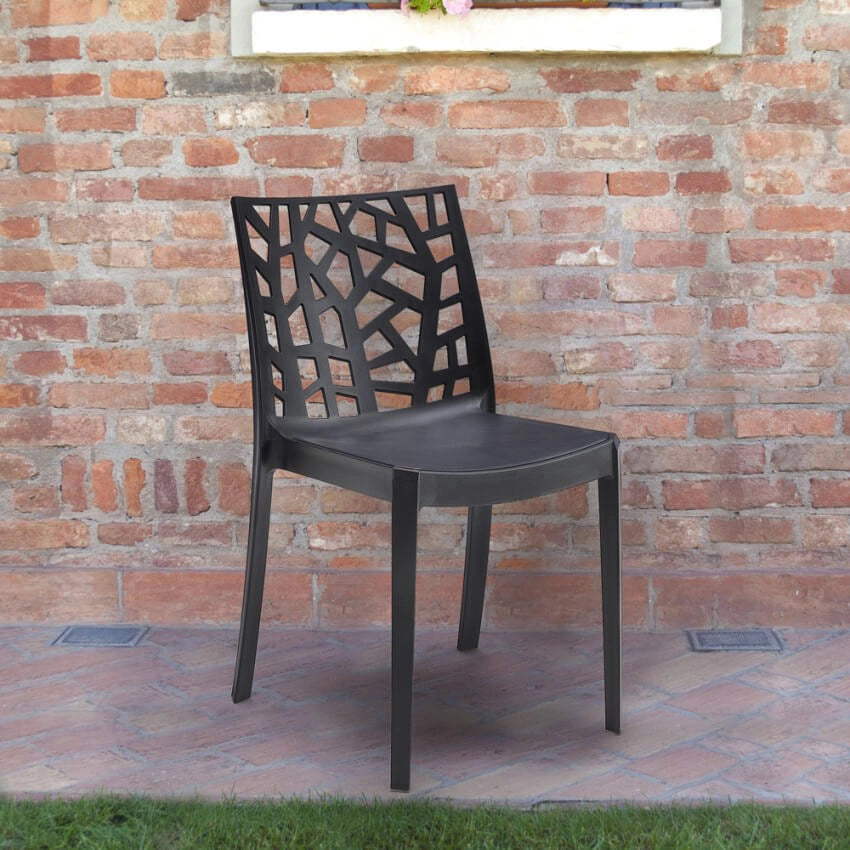 Sedia da Giardino in Polipropilene cm 55x47x82 - MATRIX
