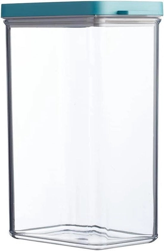Cassa di conservazione per alimenti - conservazione aereodinamica di organizzazione cucina - stivabile e lavastoviglie resistente - 2000 ml Contenitori di magazzino