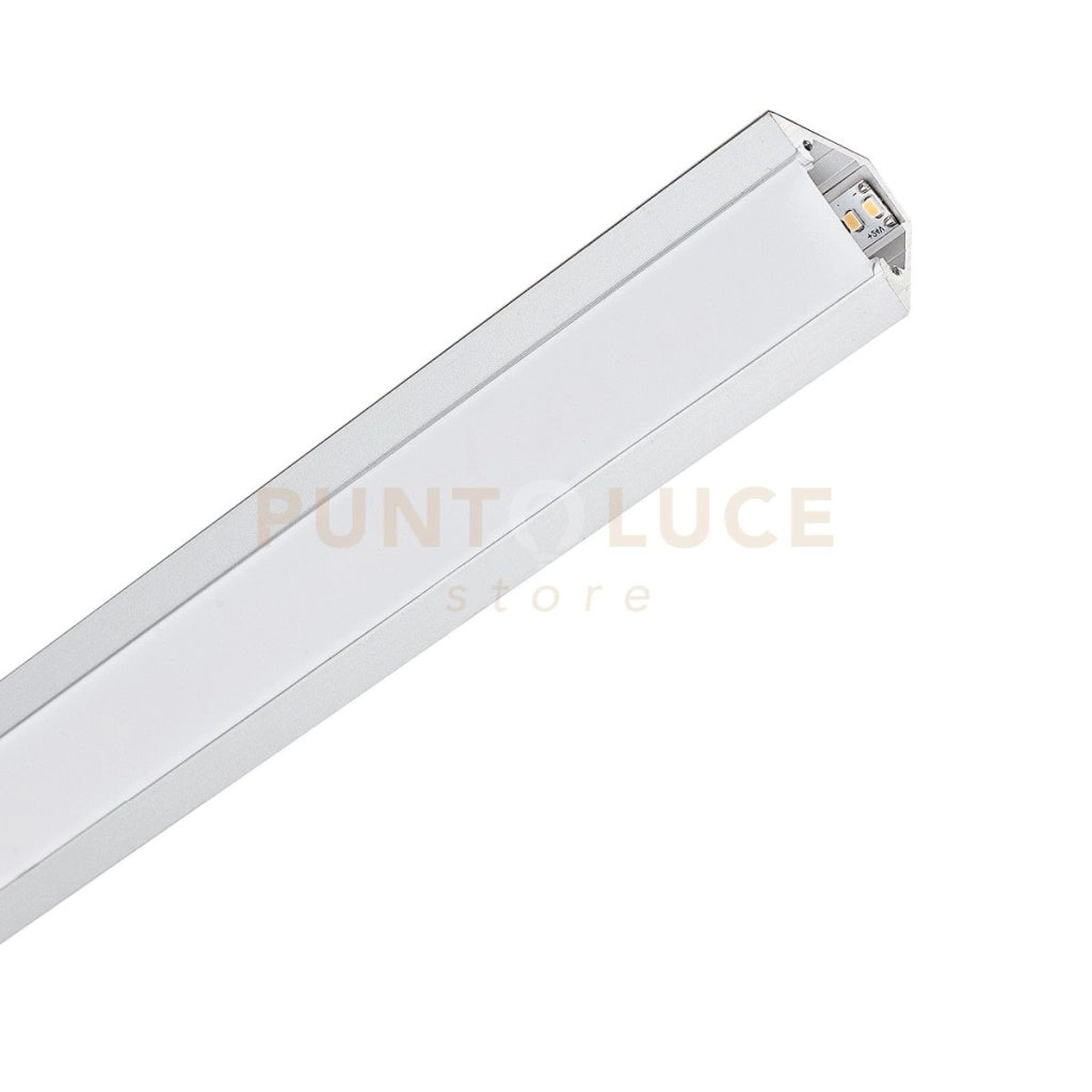 AVANA- SISTEMA MODULARE SEZIONABILE  PARETE/SOFFITT COLORE BIANCO PIU DIFFUSORE BIANCO AD INCASTRO PIU STAFFE MT2