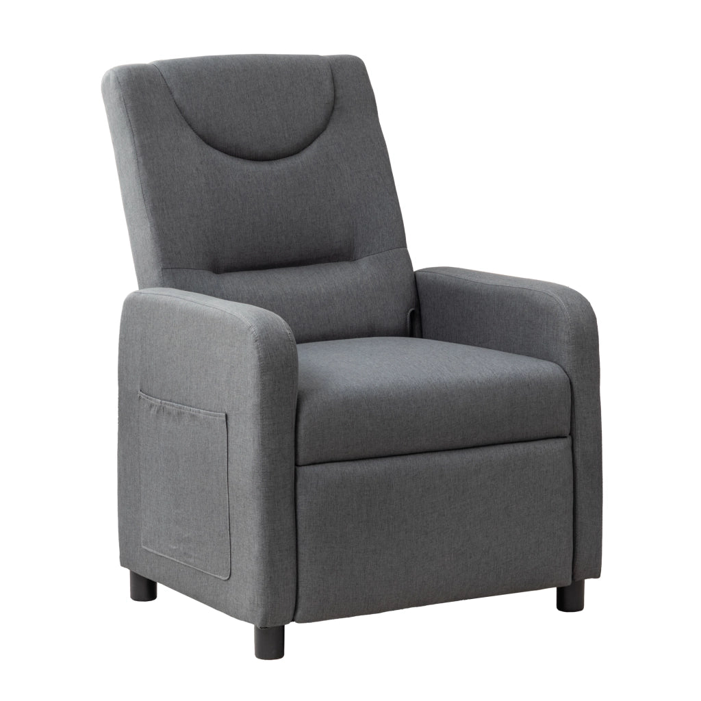 Poltrona Relax Reclinabile ¨C Xylo ¨C Grigio Scuro