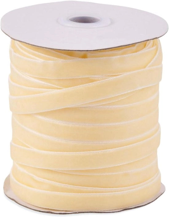 Lana fluente Plus 50 metri 10 mm beige per artigianato DIY - nastri per confezioni regalo e accessori per abbigliamento