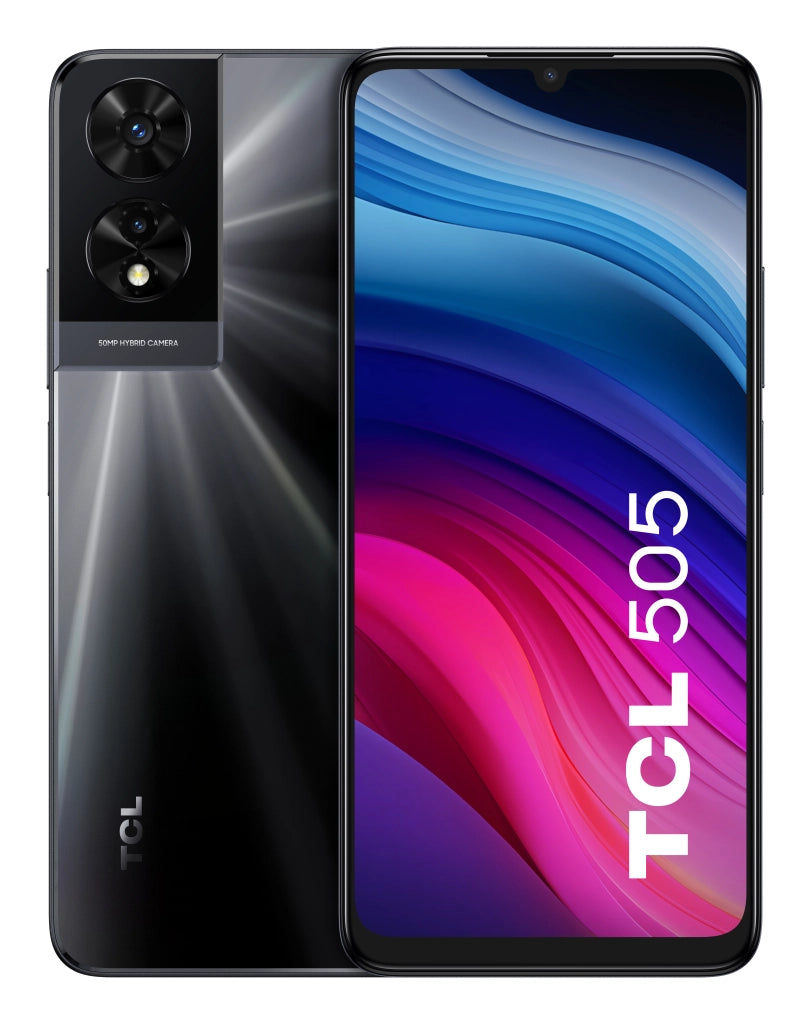 Tcl 505 17,1 cm (6.75") doppia sim android 14 4g usb tipo-c 8 gb 512 gb 5010 mah grigio - TCT509K4-2ALCA112