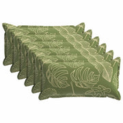 Federa 6 pcs HOUTEN Design a foglia 40 x 70 cm Poliestere 917905