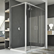 Box Doccia 70x170 CM H185 trasparente mod. Replay Duo 2 Ante