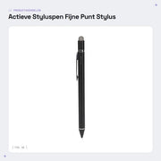 Stylus con Puntino Fino - Adatto per Schermi Tattili - Capacità per Aanraakschermen - Ideale per Creativi - Nero - Modello [inserire modello] - Codice Prodotto [inserire codice prodotto]