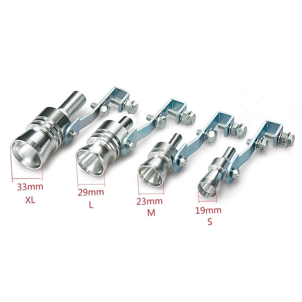 Trade Shop - Auto Tuning Kit Effetto Turbo Fischio Marmitta Terminale Turbina Suono -    M 2000cc