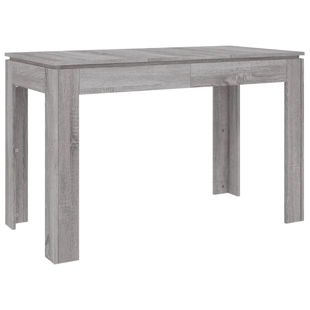 Tavolo da Pranzo Grigio Sonoma 120x60x76 cm Legno Multistrato 815388