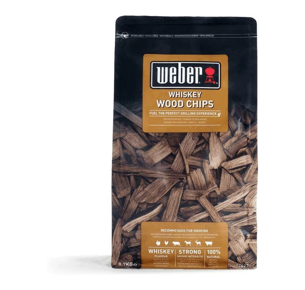 Legna per Affumicatura da Affumicare Whiskey Whisky Chips Barbecue Weber 17627