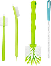 Set di Pulizia per Thermomix - Set Multifunzionale con Setole Nylon - Setole per Capelli - Setole per Coltelli